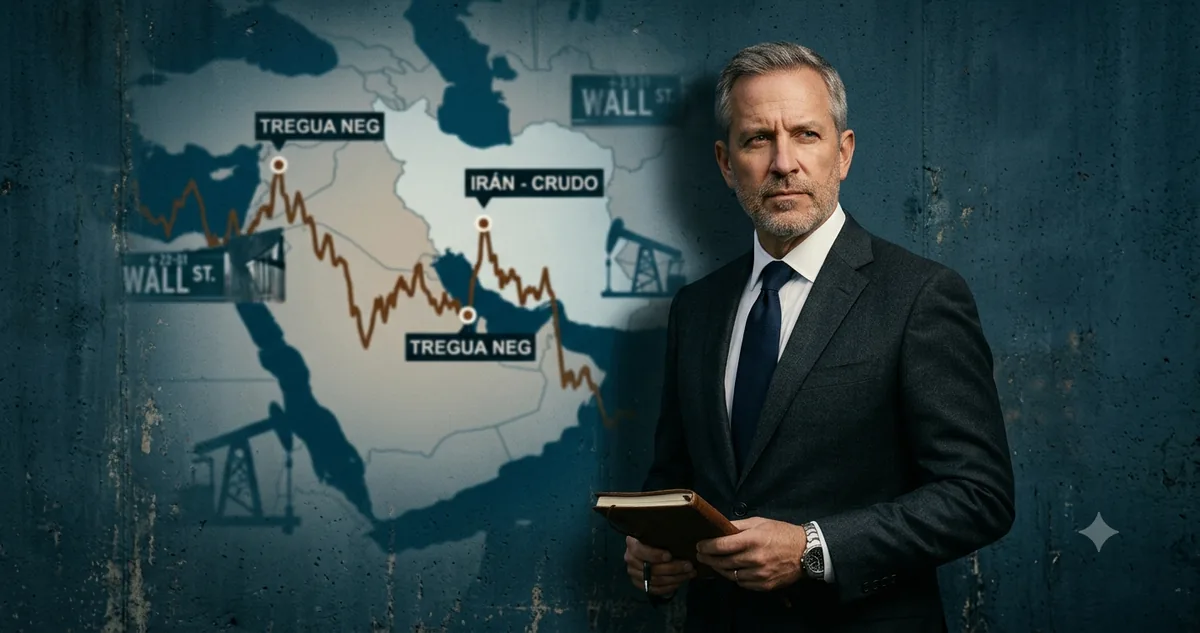 Wall Street vigila el petróleo mientras se negocia una tregua con Irán